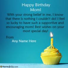 Birthday Greetings For Mom With Name