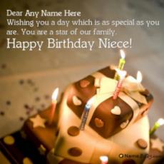 Beautiful Birthday Images For Niece With Name