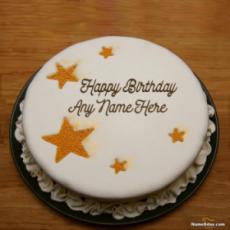 Name Happy Birthday Wishes For Husband On Cake