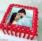 Lover Birthday Cake With Photo Frame